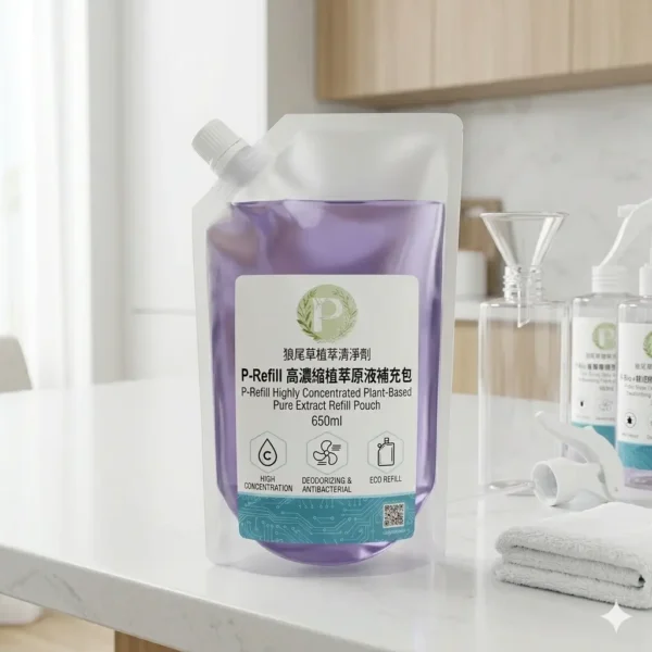 P-Refill 高濃縮植萃原液補充包 650ml