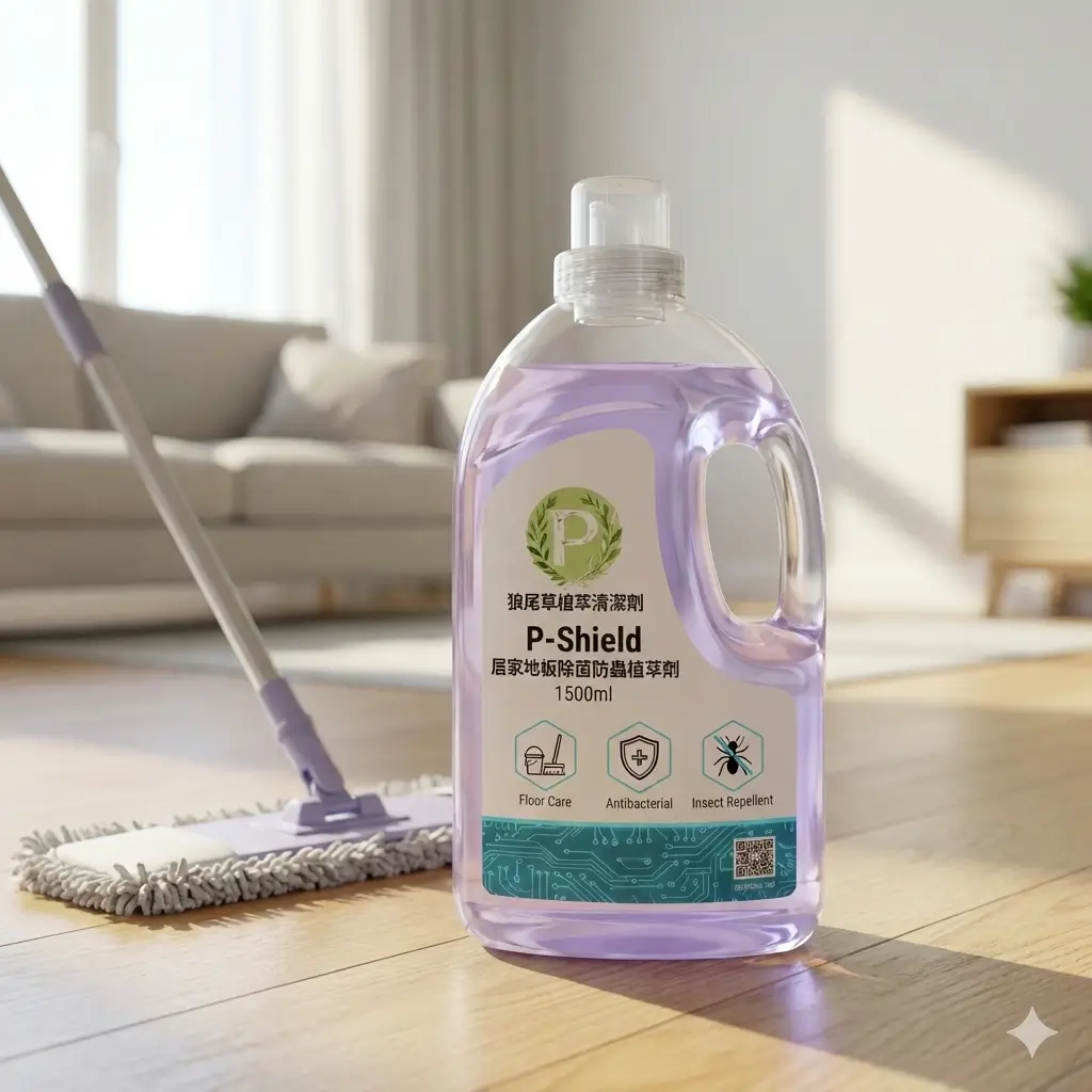 P-Shield 居家地板除菌防蟲植萃劑 1500ml
