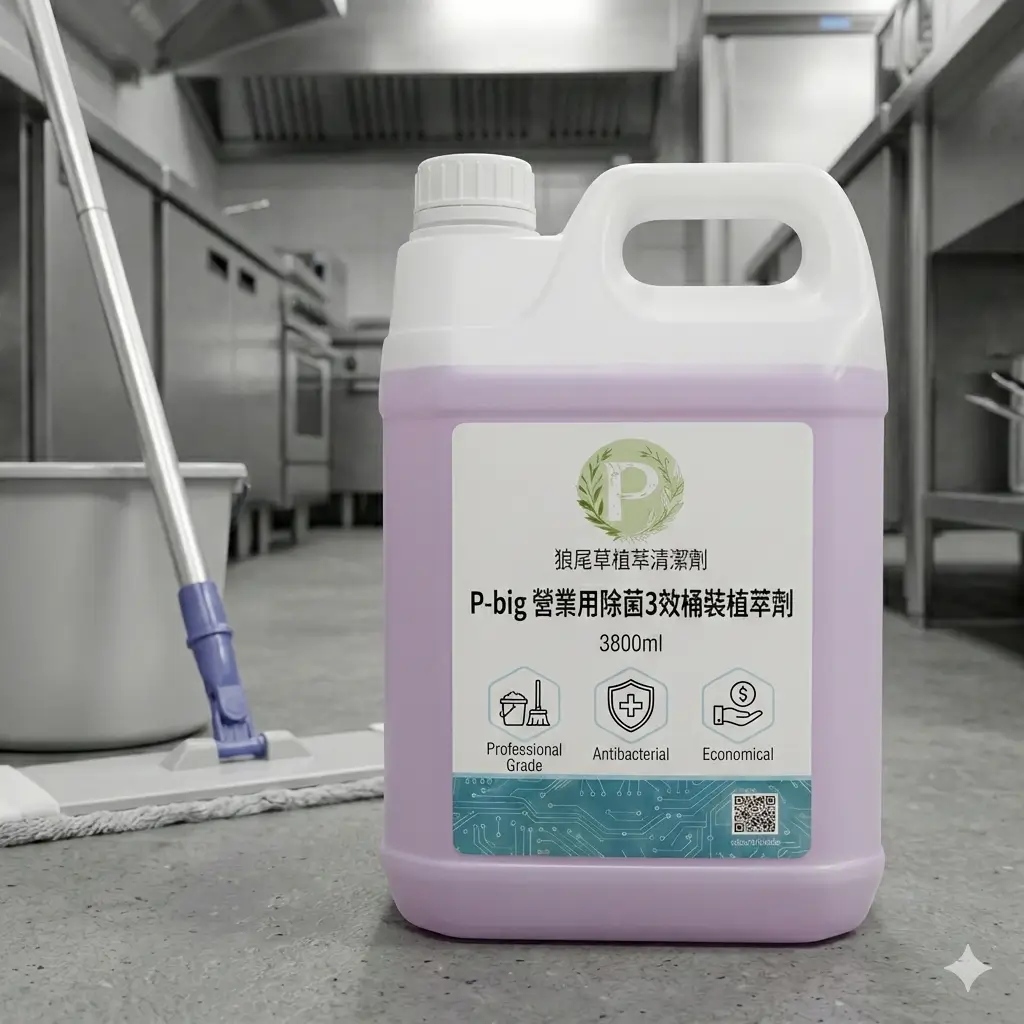 P-big 營業用除菌3效桶裝植萃劑 3800ml